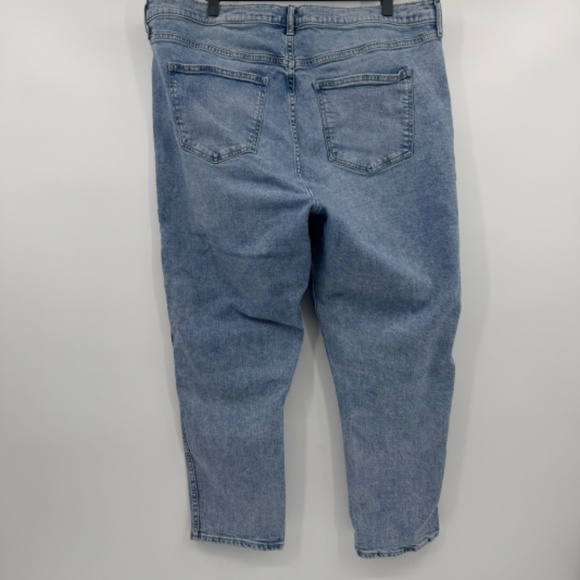 Gap Jeans Women 20 Plus Blue High Rise Vintage Slim Light Wash Stretch Denim - Picture 4 of 11